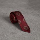 Burberry Burberry Slim Cut Archive Crest Silk Tie, Red