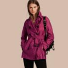 Burberry Burberry Lightweight Trench Coat, Size: 14, Pink