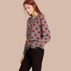 Burberry Heart Intarsia Merino Wool Sweater
