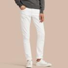 Burberry Burberry Straight Fit Stretch Japanese Denim Jeans, Size: 30r, White