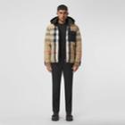 Burberry Burberry Reversible Recycled Nylon Re: Down Puffer Jacket, Size: M, Beige