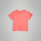 Burberry Burberry Childrens Logo Print Cotton T-shirt, Size: 12m, Pink