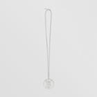Burberry Burberry Palladium-plated Monogram Motif Necklace