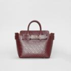Burberry Burberry The Small Monogram Leather Triple Stud Belt Bag, Red