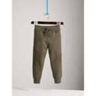 Burberry Burberry Panelled Cotton Jersey Sweatpants, Size: 8y, Green