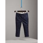 Burberry Burberry Cotton Chinos, Size: 6y, Blue