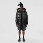 Burberry Burberry Recycled Nylon Re: Down Hooded Puffer Coat