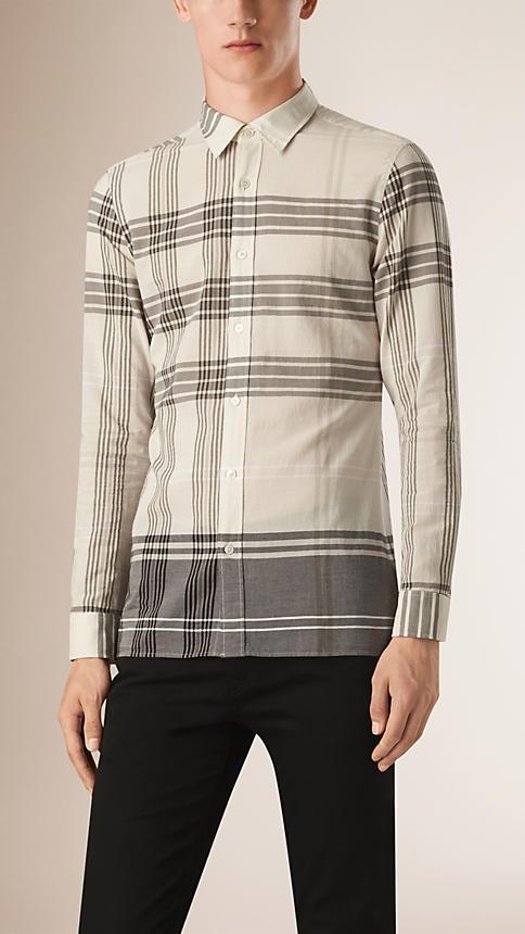 Burberry Brit Lightweight Giant Exploded Cotton Shirt