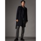 Burberry Burberry Cashmere Trench Coat, Size: 34, Blue