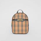 Burberry Burberry The 1983 Check Link Backpack, Black