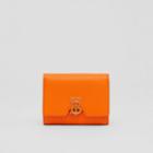 Burberry Burberry Grainy Leather Tb Folding Wallet