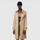 Burberry Burberry The Mid-length Chelsea Heritage Trench Coat, Size: 02, Beige