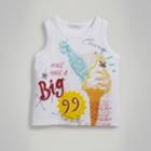 Burberry Burberry Ice-cream Print Cotton Jersey Vest, Size: 4y