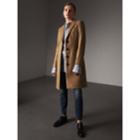 Burberry Burberry Wool Cashmere Tailored Coat, Size: 10, Brown