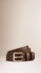 Burberry Skinny Leather Belt