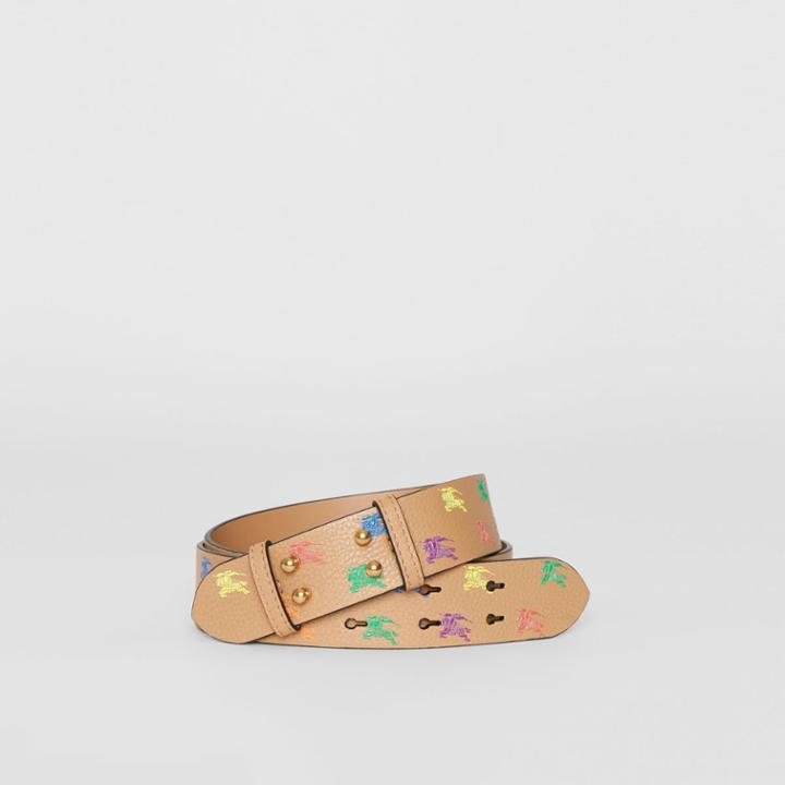 Burberry Burberry The Medium Belt Bag Ekd Leather Belt, Beige