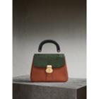 Burberry Burberry The Medium Dk88 Top Handle Bag With Alligator, Brown
