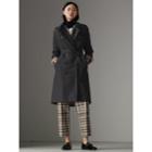 Burberry Burberry The Long Kensington Heritage Trench Coat, Size: 06, Blue