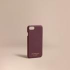 Burberry Burberry Trench Leather Iphone 7 Case, Purple