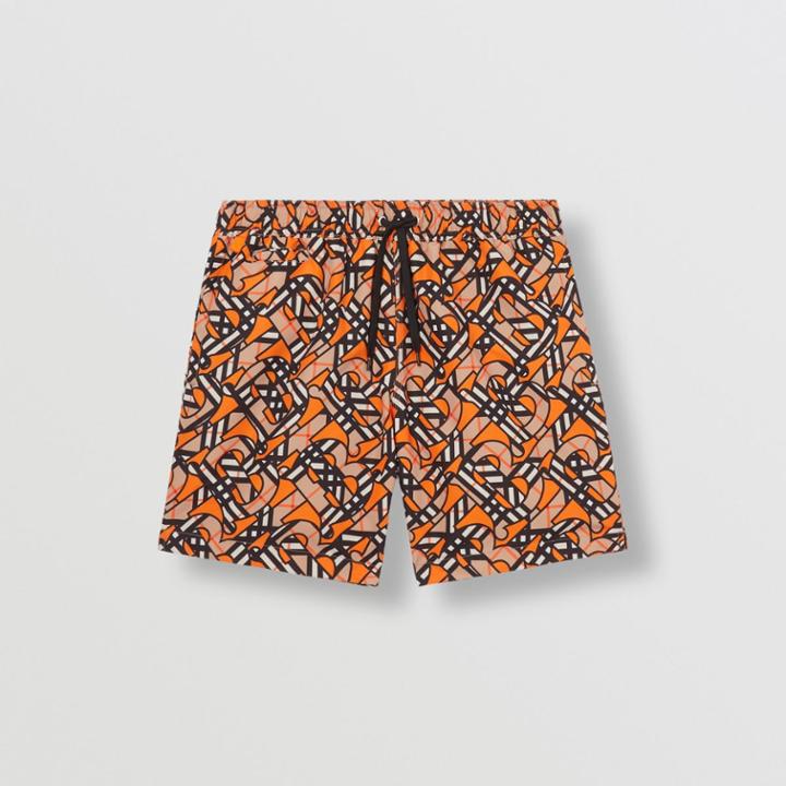 Burberry Burberry Monogram Print Drawcord Swim Shorts, Size: Xl