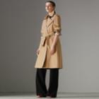 Burberry Burberry The Westminster Heritage Trench Coat, Size: 10, Beige