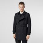 Burberry Burberry The Short Wimbledon Trench Coat, Size: 34, Midnight Navy