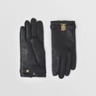 Burberry Burberry Monogram Motif Lambskin Gloves, Size: 6.5