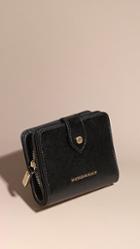 Burberry Patent London Leather Wallet