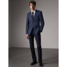 Burberry Burberry Modern Fit Stretch Wool Suit, Size: 46r, Blue