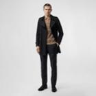 Burberry Burberry The Wimbledon Trench Coat, Size: 40, Black