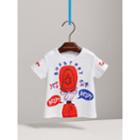 Burberry Burberry Childrens London Icons Print Cotton T-shirt, Size: 2y, White