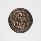 Burberry Burberry Reversible Logo Appliqu Leopard Print Bucket Hat, Size: M