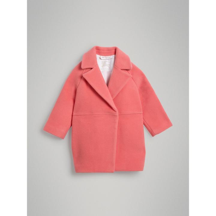 Burberry Burberry Boiled Wool Cocoon Coat, Size: 14y
