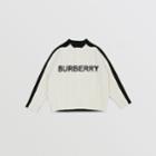 Burberry Burberry Childrens Embroidered Logo Cable Knit Wool Blend Sweater, Size: 6y, White