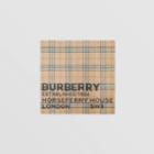 Burberry Burberry Horseferry Print Check Wool Silk Large Square Scarf, Beige