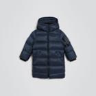 Burberry Burberry Childrens Detachable Hood Down-filled Puffer Coat, Size: 12y, Blue