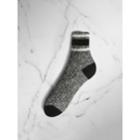 Burberry Burberry Striped Detail Chunky-knit Cotton Moulin Socks