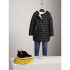 Burberry Burberry Quilted Down-filled Coat, Size: 14y, Black