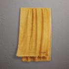 Burberry Burberry Embroidered Cashmere Cotton Scarf, Yellow