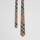 Burberry Burberry Classic Cut Monogram Check Silk Jacquard Tie