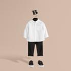 Burberry Burberry Cotton Oxford Shirt, Size: 6m, White