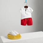 Burberry Burberry Quick-dry Swim Shorts, Size: 12m, Red