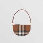 Burberry Burberry Knitted Check Olympia Pouch