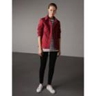 Burberry Burberry Diamond Quilted Jacket, Size: Xl, Red