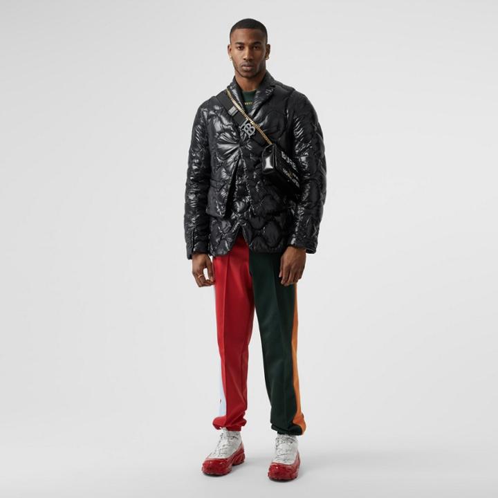 Burberry Burberry Nylon Puffer Blazer, Size: M, Black