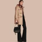 Burberry Wool Duffle Coat With Detachable Hooded Down-filled Warmer