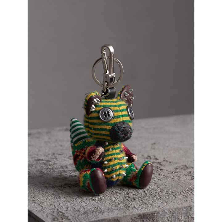 Burberry Burberry Dave The Fox Cashmere Charm