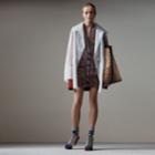 Burberry Burberry Soft-touch Plastic Oversized Car Coat, Size: 12, White