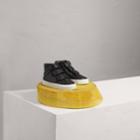 Burberry Burberry Quilted Leather High-top Trainers, Size: 8.5, Black