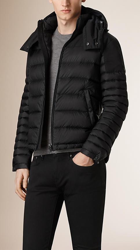 Burberry Brit Lightweight Down Filled Technical Puffer Jacket